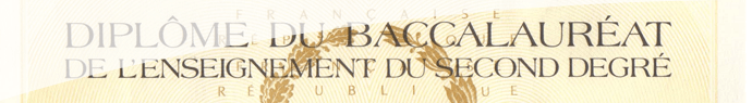 Le baccalauréat