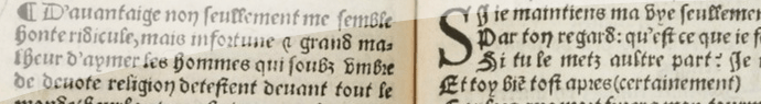 De prononcer et expedier tous actes en langaige françoys
