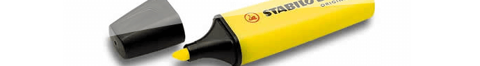 Stabilo boss, une idée brillante...