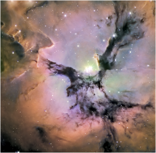 La nébuleuse trifide (aussi appelée M20, mais c'est moins poétique). 