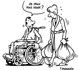 handicap humour