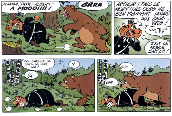 L'agent 212&nbsp;Tome 15, «&nbsp;L'appeau de l'Ours&nbsp;»