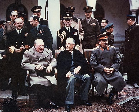 Les trois grands à Yalta