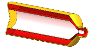 coupe d'un tube de dentifrice méthode 1