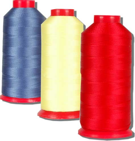 Bobines de nylon, légèrement patriotes&nbsp;! 