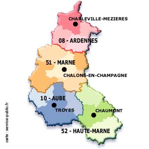 Cartes des Ardennes