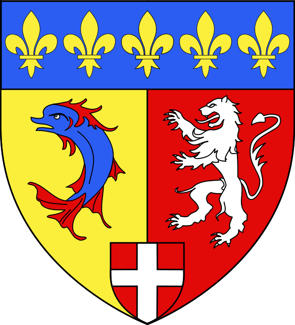 Blason de la région Rhône-Alpes 