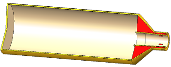 coupe d'un tube de dentifrice méthode 2