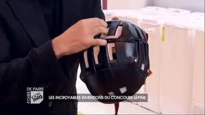 Le casque cycliste pliant