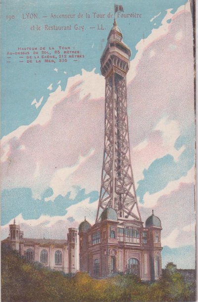 La tour métallique de Lyon&nbsp;: ce n'est pas la tour Eiffel&nbsp;! 