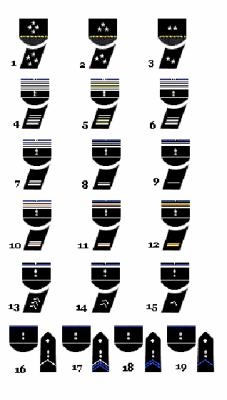 Grades dans la police