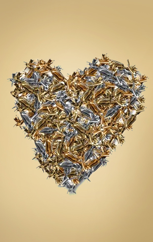 Cœur en papillotes Cœur en papillotes