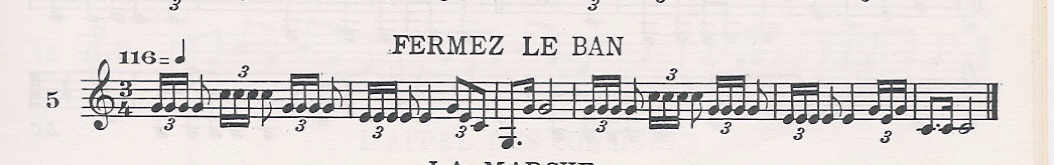 fermez le ban