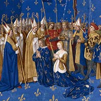 Couronnement de Louis VIII Le Lion